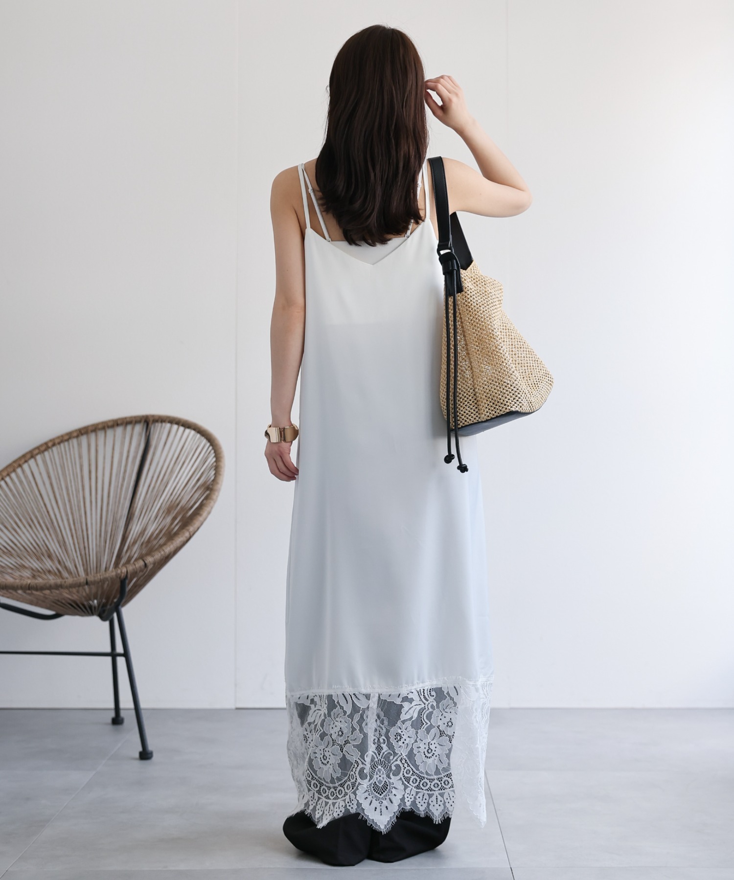 model：156cm 着用サイズ：FREE