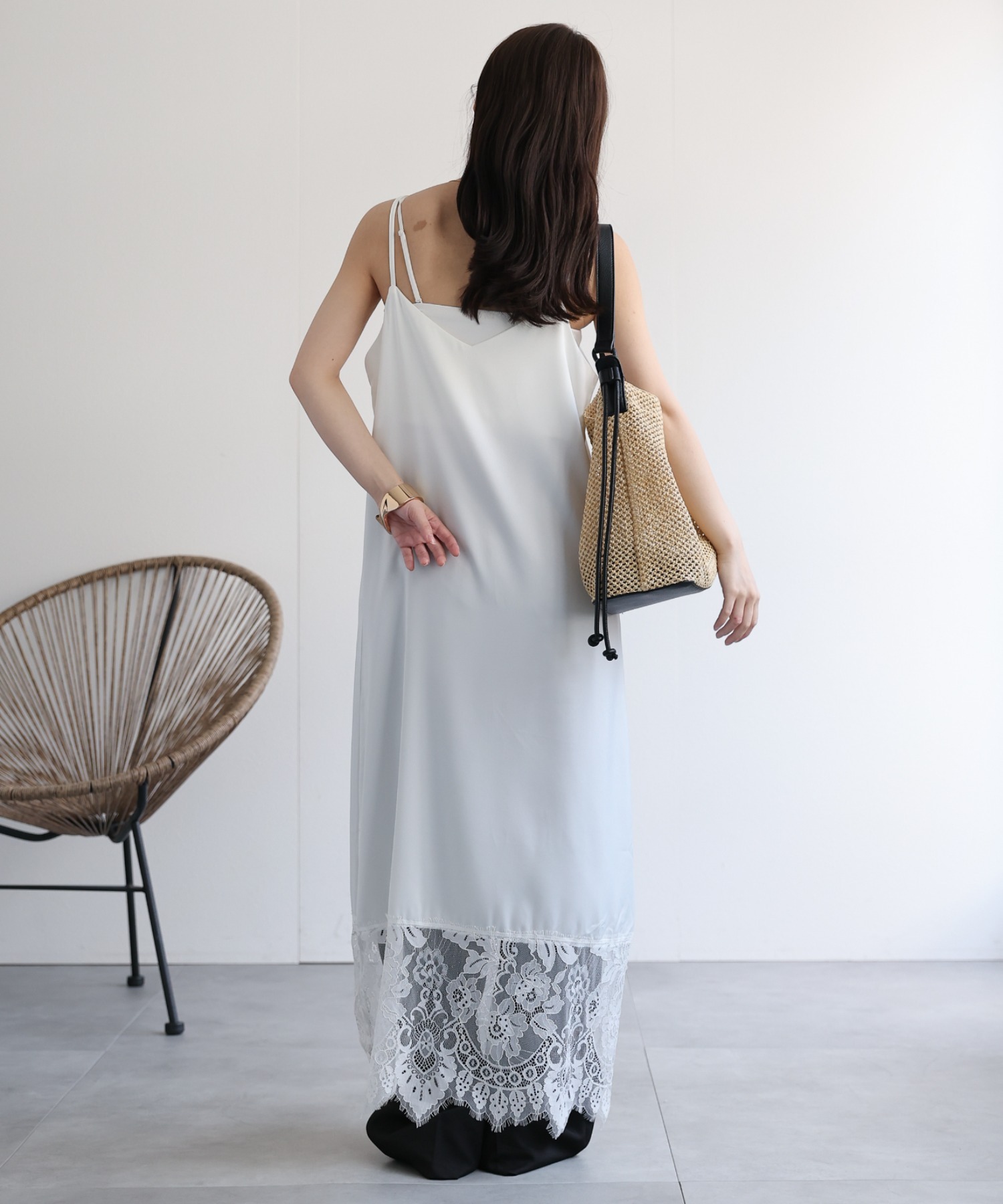 model：156cm 着用サイズ：FREE