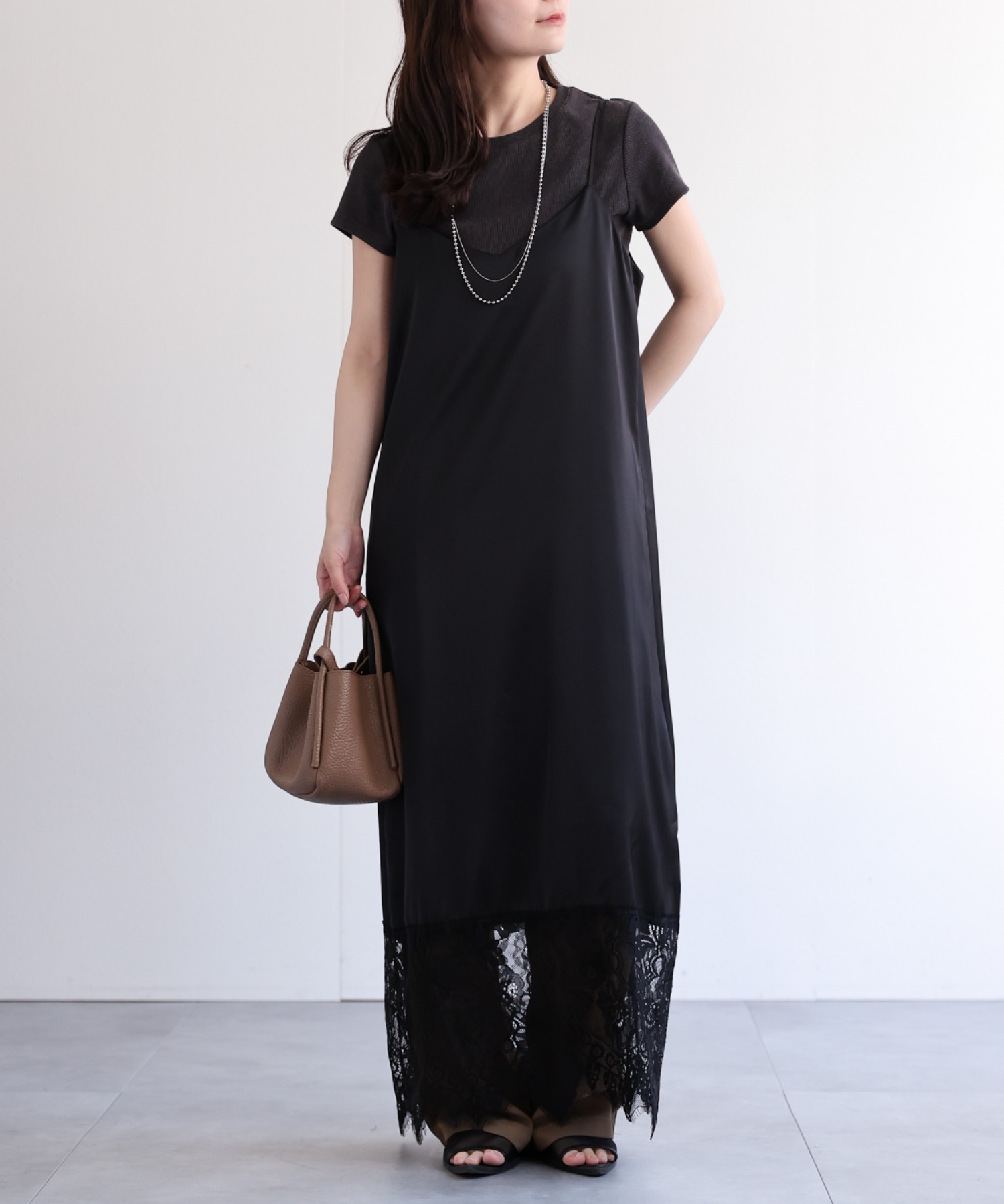 model：156cm 着用サイズ：FREE