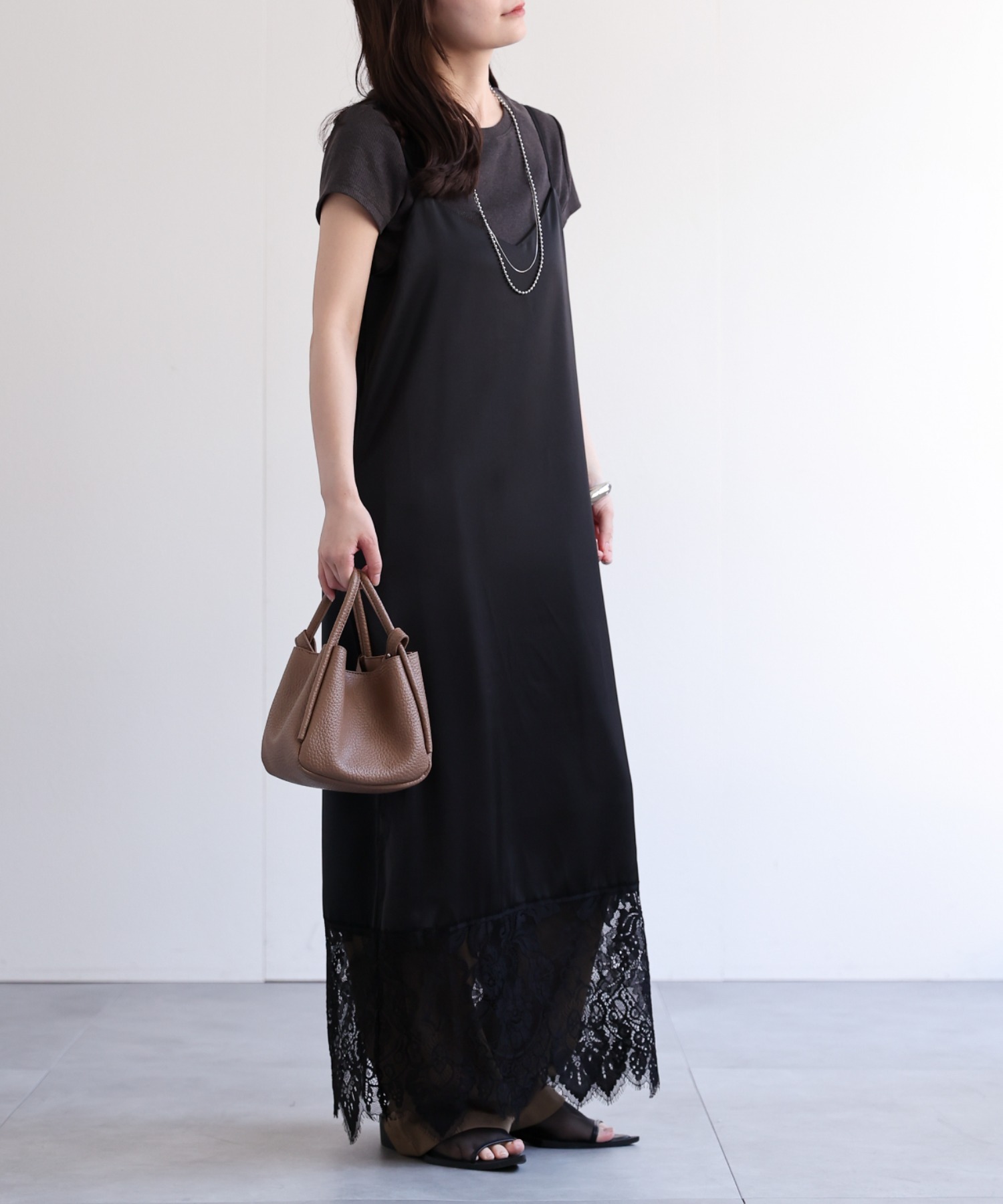 model：156cm 着用サイズ：FREE