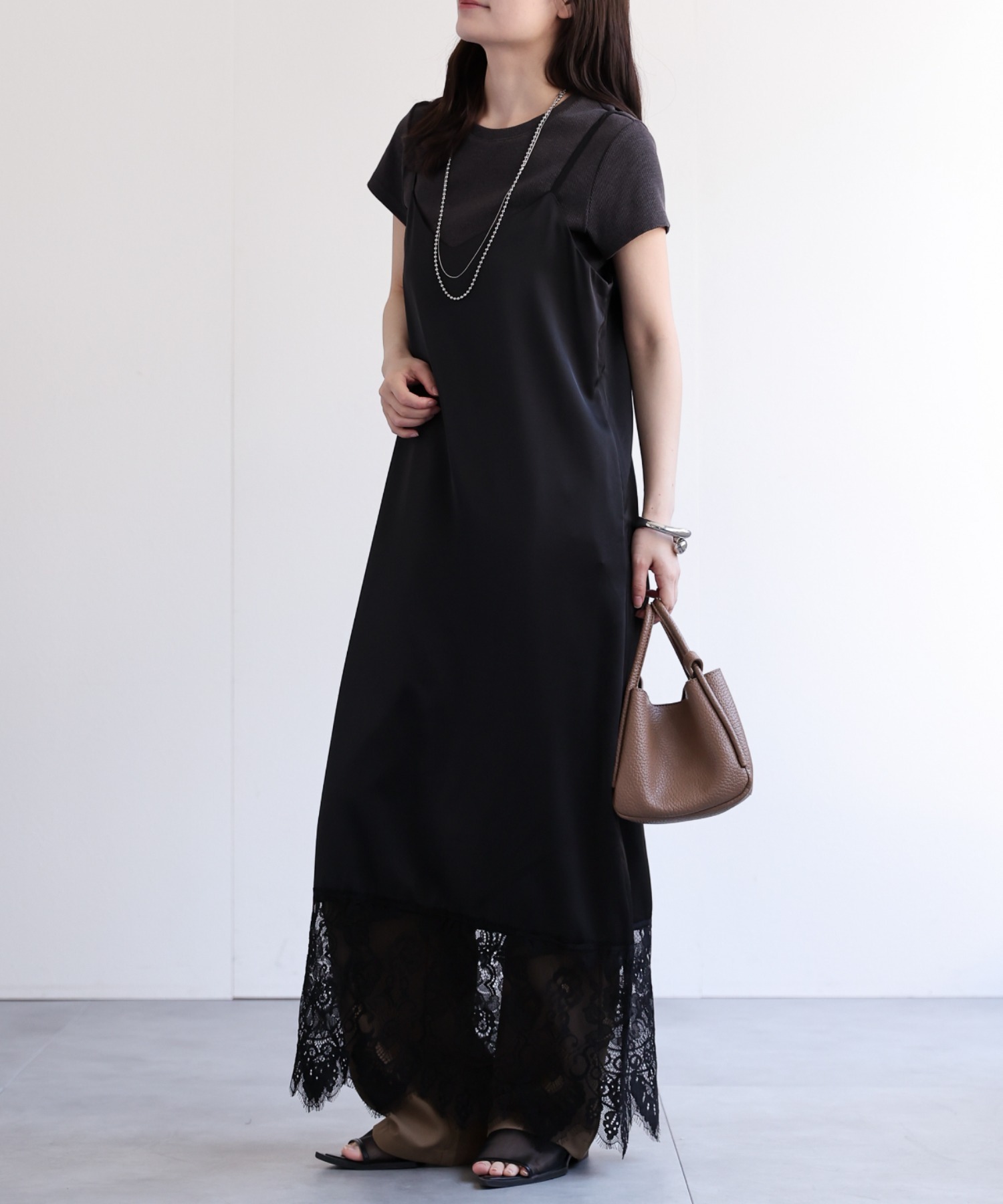 model：156cm 着用サイズ：FREE