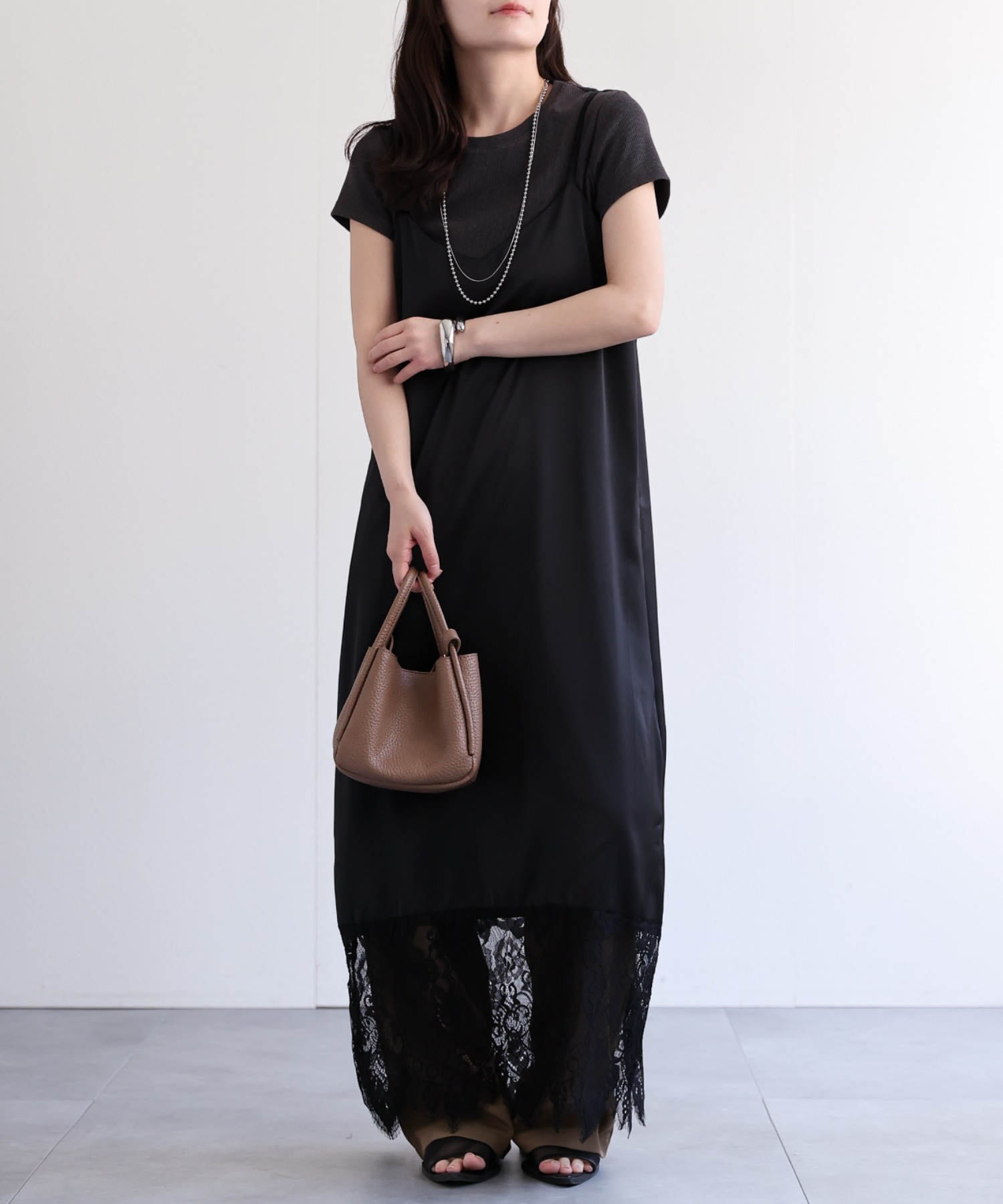 model：156cm 着用サイズ：FREE