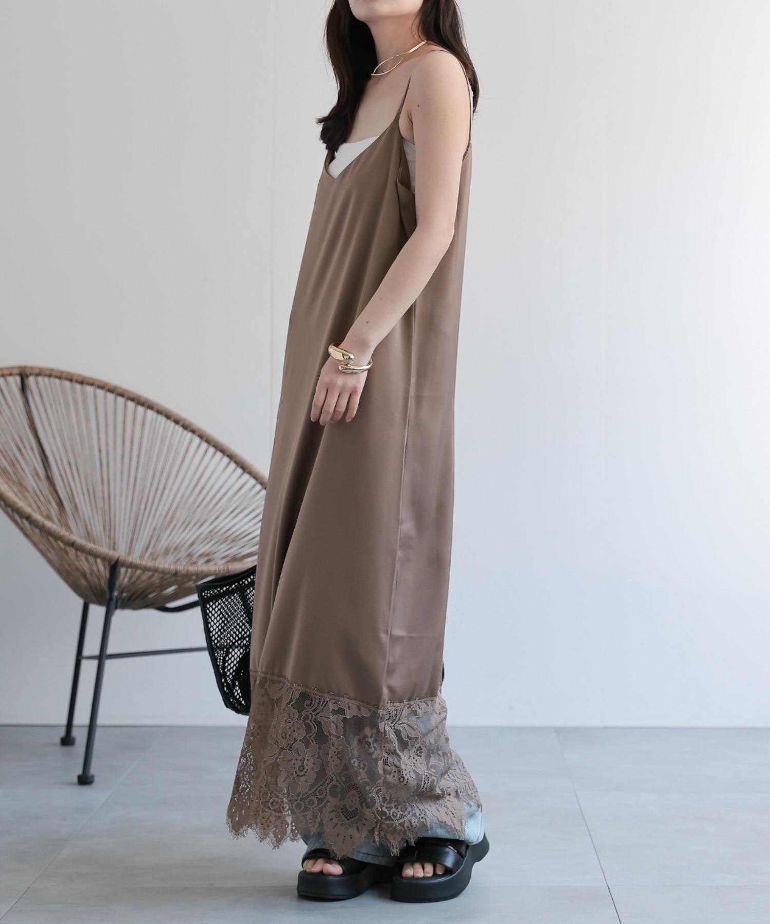 model：156cm 着用サイズ：FREE