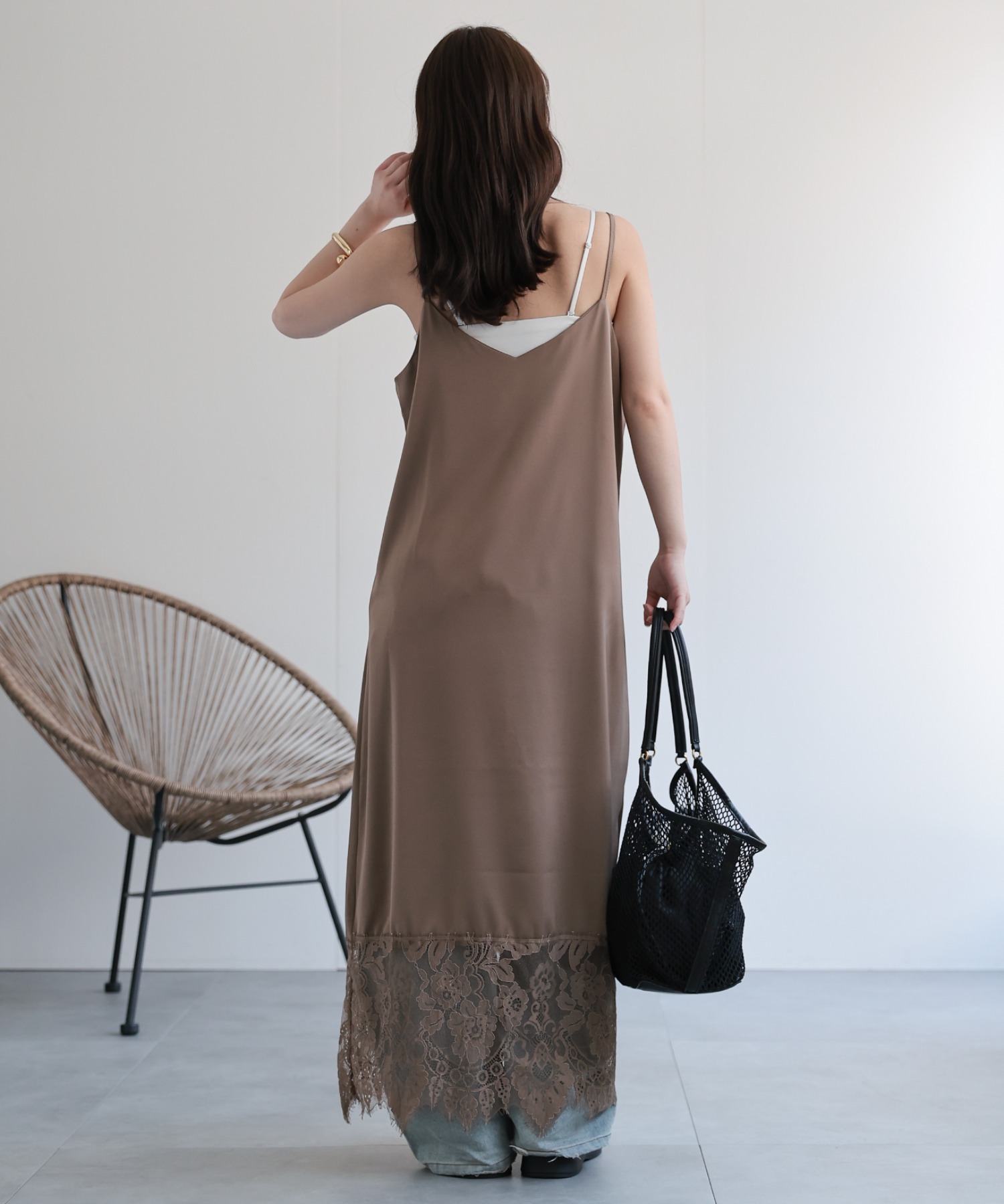 model：156cm 着用サイズ：FREE