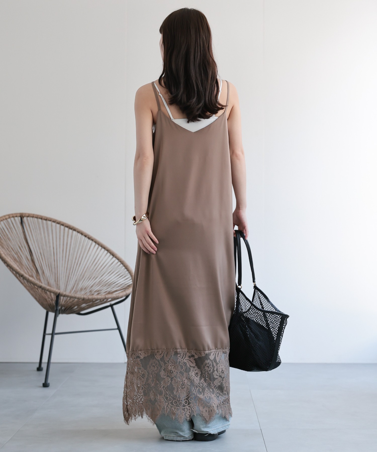model：156cm 着用サイズ：FREE