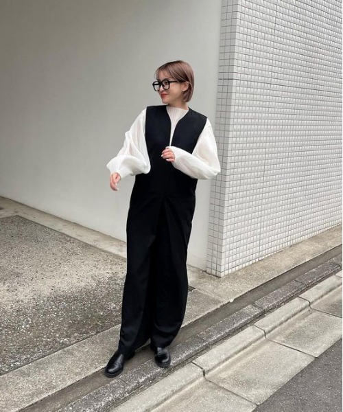 model：H158 着用サイズ：S