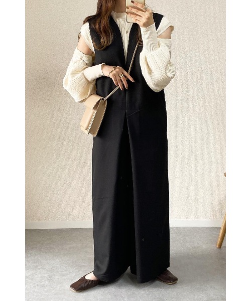 model：H158 着用サイズ：FREE