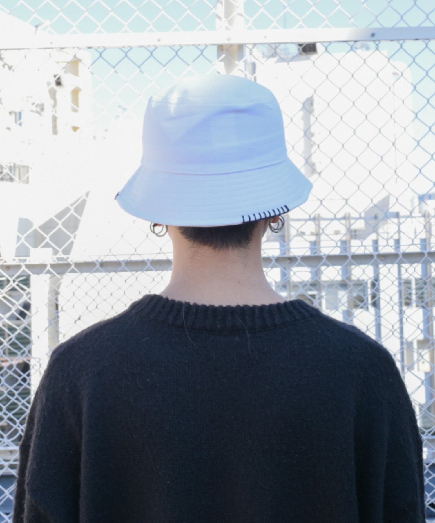A'GEM/9』ブランケットステッチ バケットハット A'GEM/9│A'GEM/9×.KOM