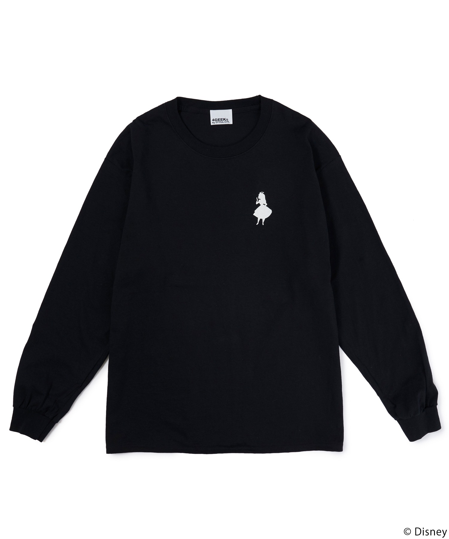 Disney ディズニー ふしぎの国のアリス トゥイードルダム トゥイードルディ ロングｔシャツ 4geeks By Spiralgirl Spiralgirl スパイラルガール公式通販