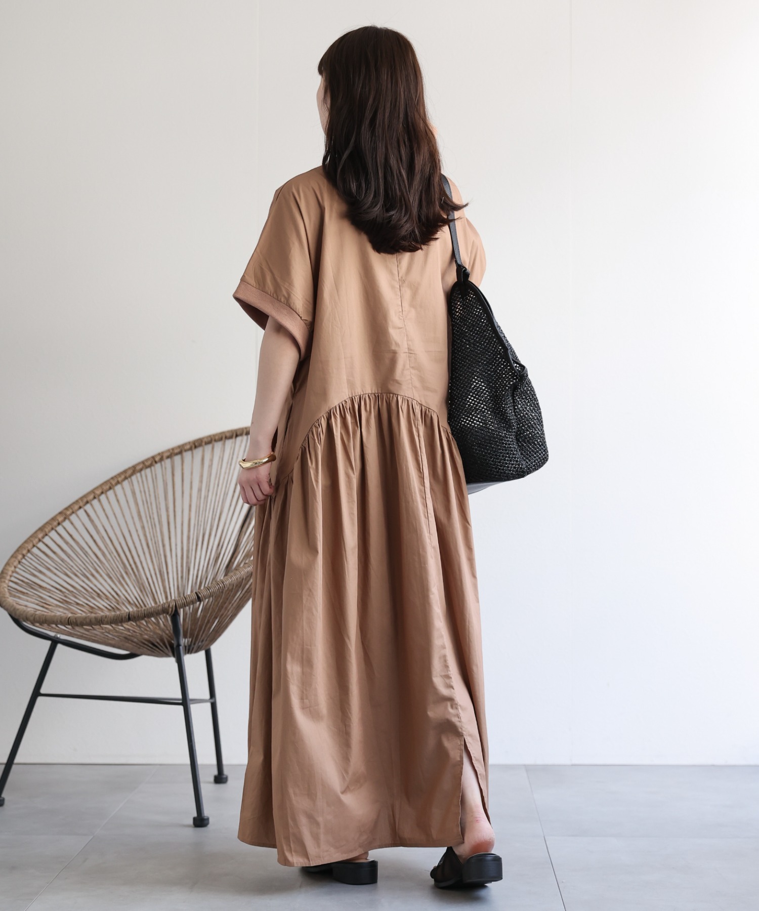 model：156cm 着用サイズ：FREE