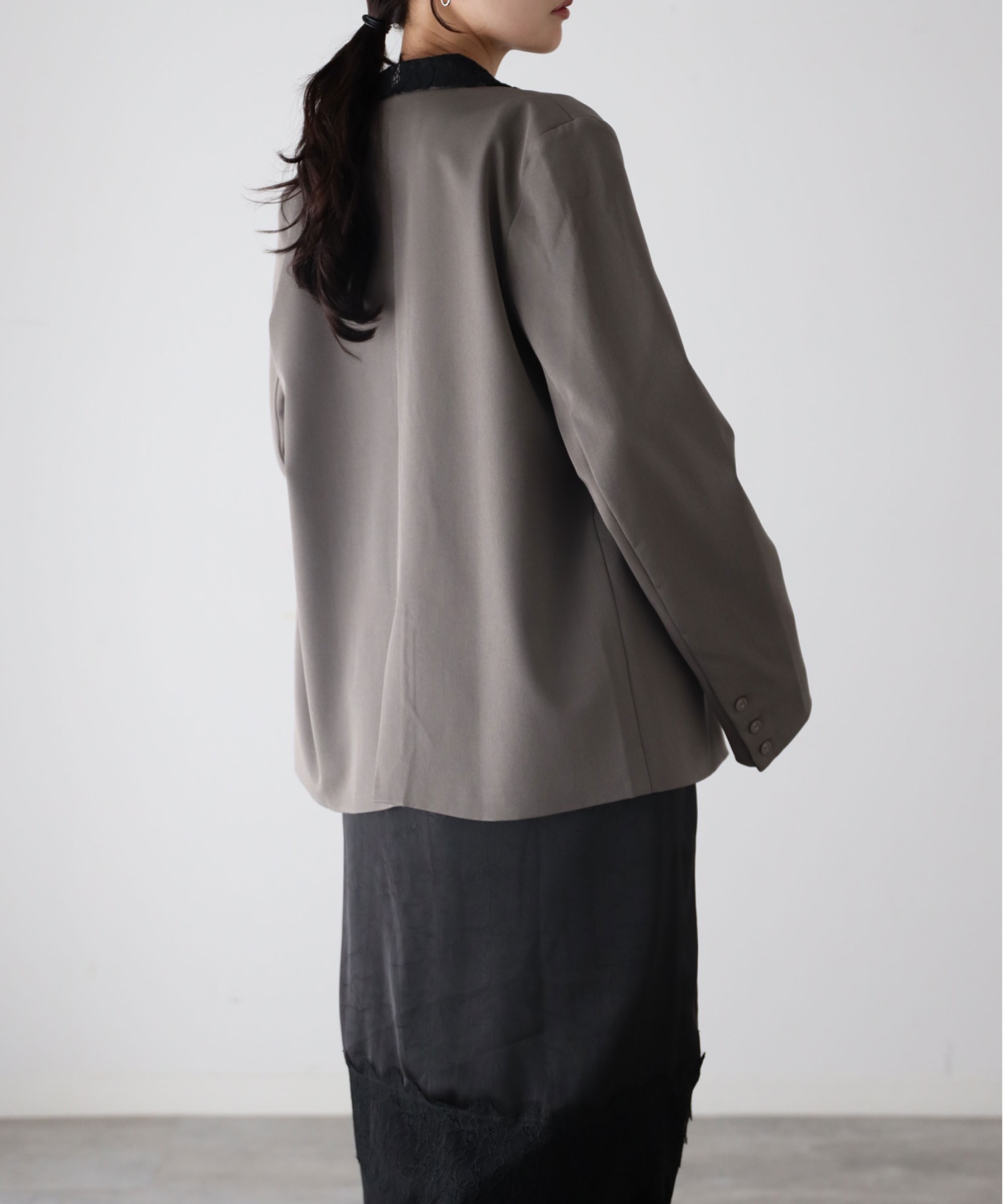 model：164cm. 着用サイズ：FREE