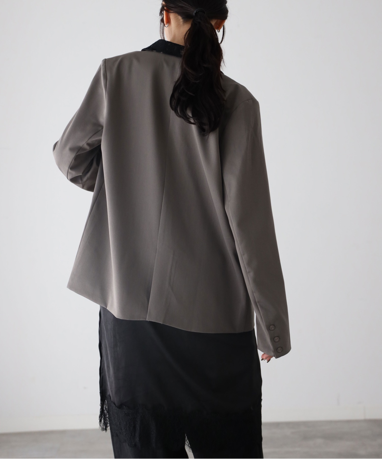 model：164cm. 着用サイズ：FREE