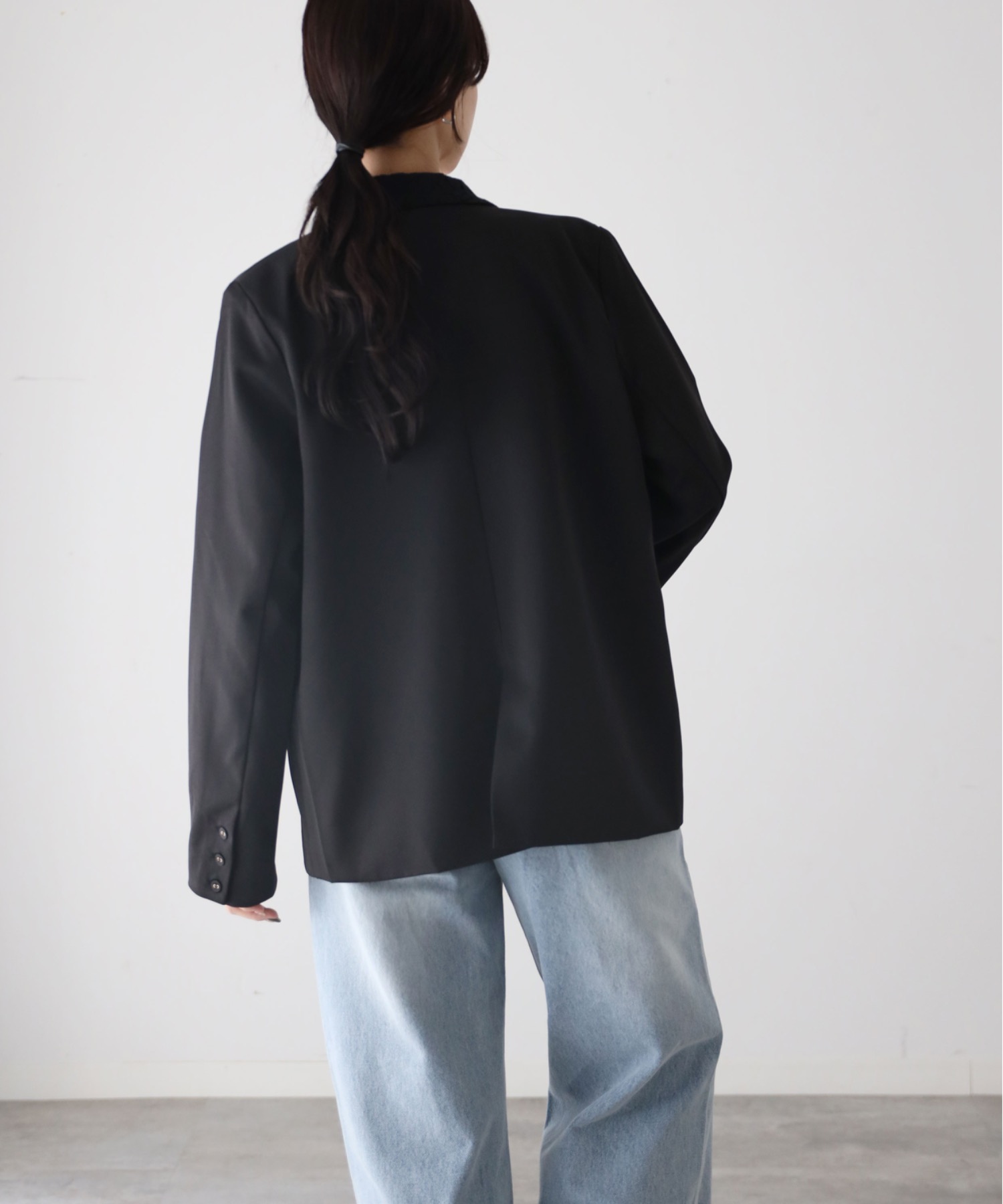 model：164cm. 着用サイズ：FREE