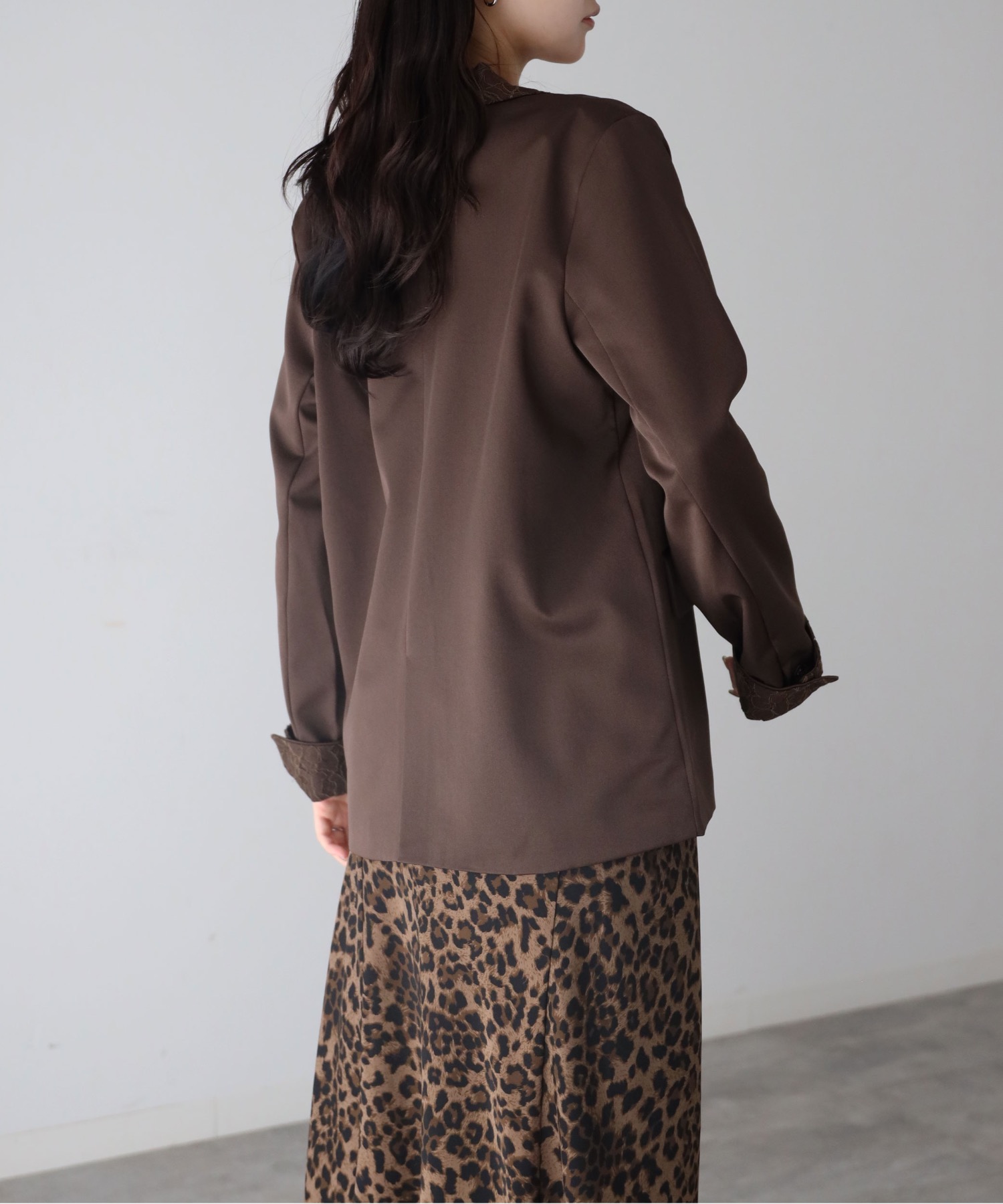model：164cm. 着用サイズ：FREE