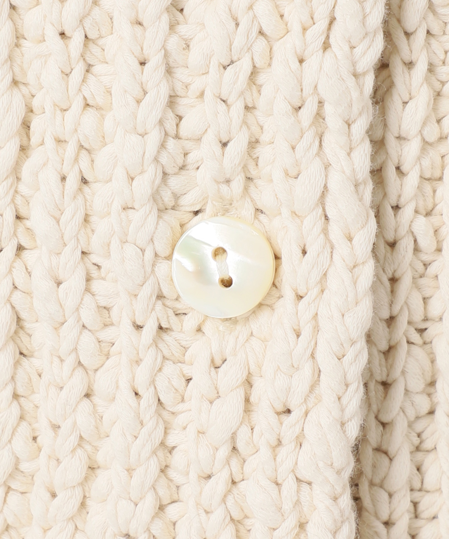 COTTON SLUB KNIT ベスト