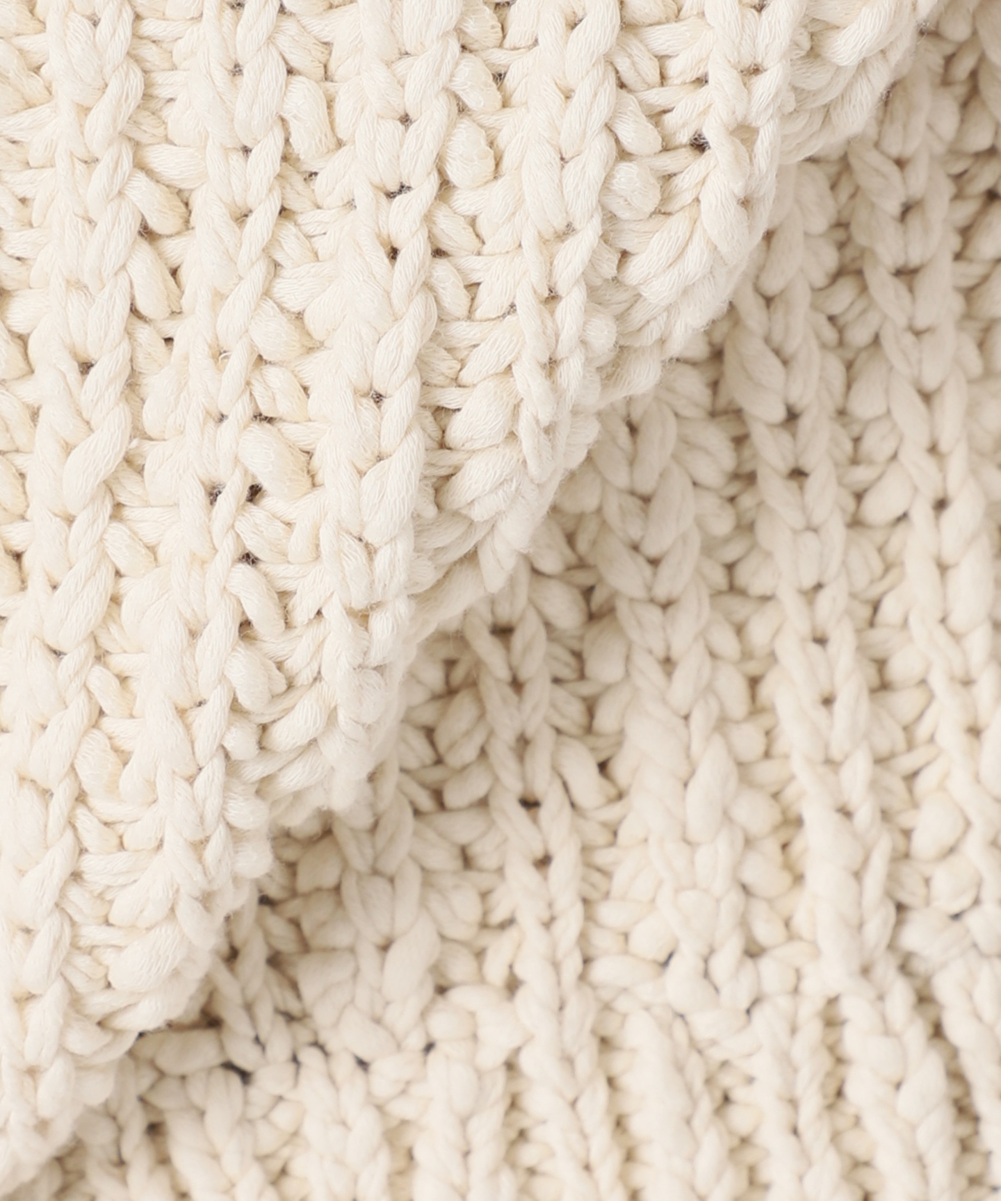COTTON SLUB KNIT ベスト