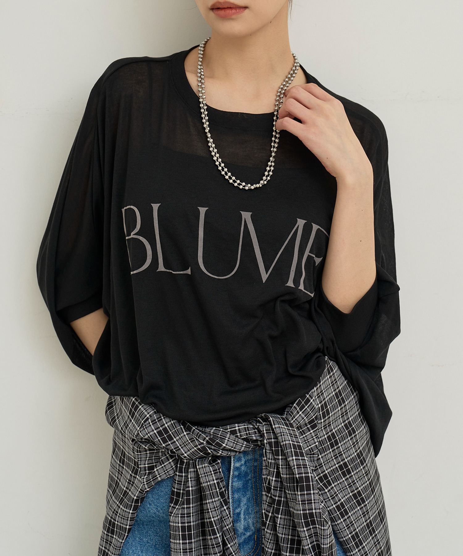 model：H162　着用サイズ：F
