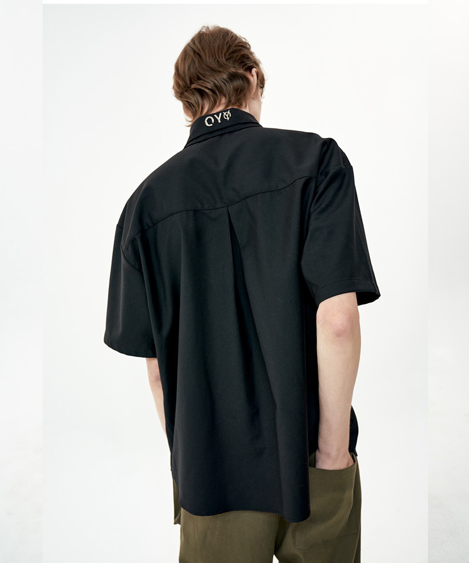 OY/オーワイ』DOUBLE COLLAR HALF SHIRTS/ダブルカラー半袖シャツ OY