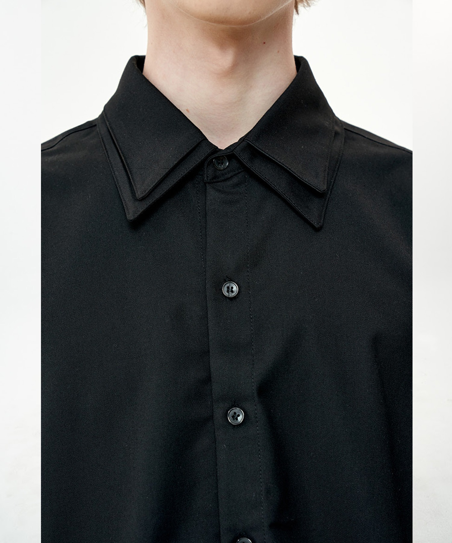 OY/オーワイ』DOUBLE COLLAR HALF SHIRTS/ダブルカラー半袖シャツ OY