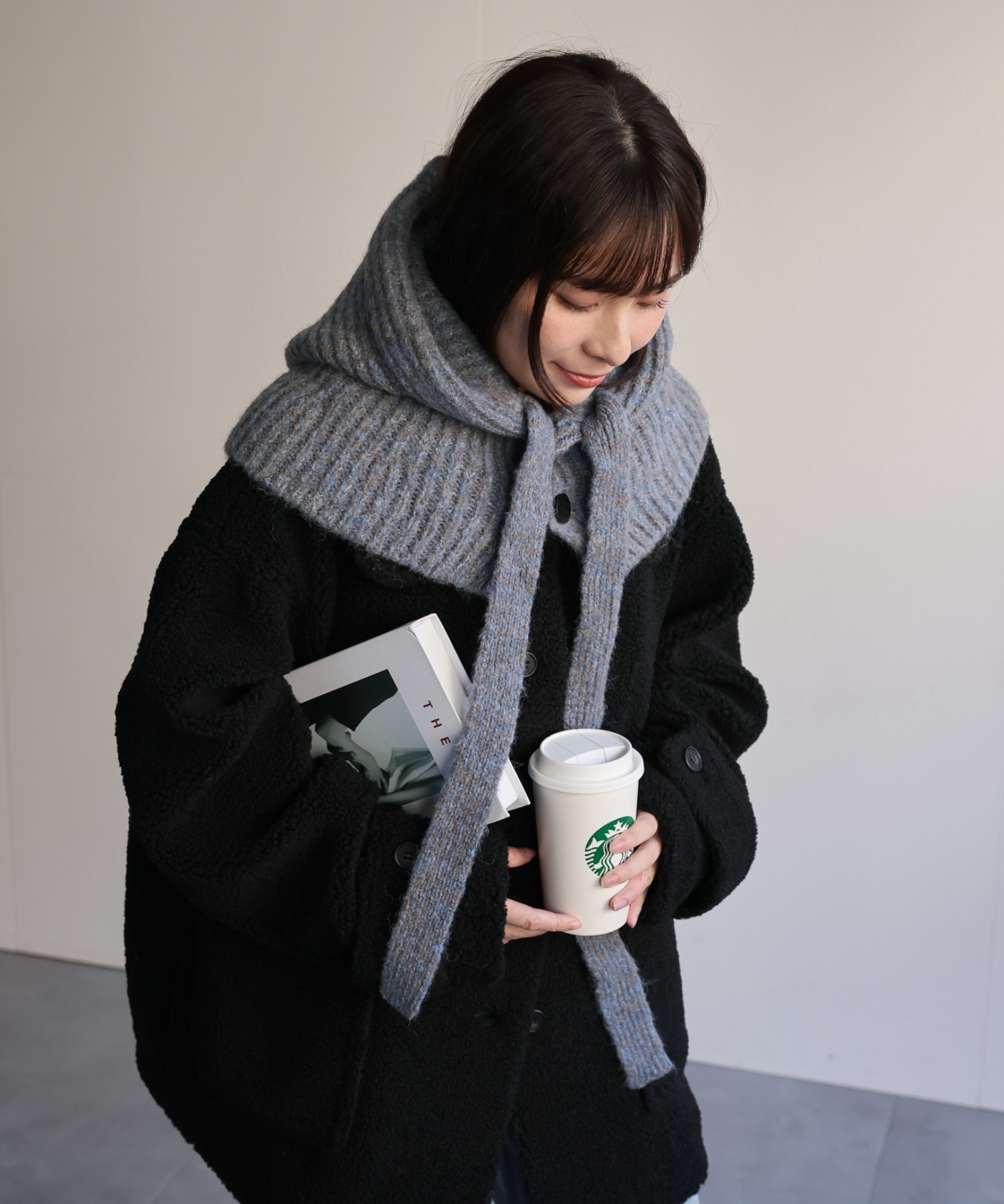 model：156cm 着用サイズ：FREE