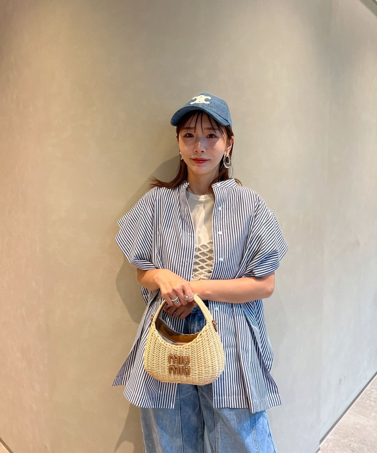 model：H157 着用サイズ：FREE