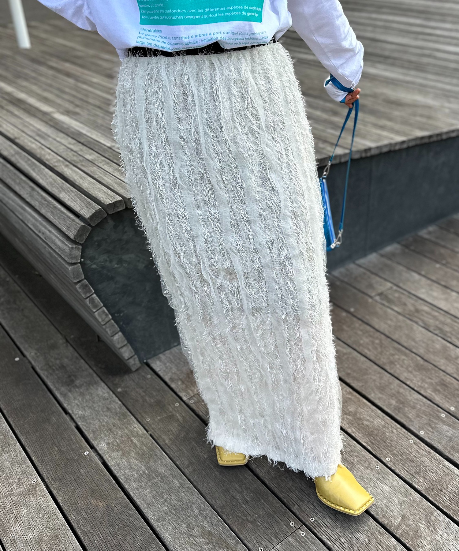 アイボリー
model:154cm 着用サイズ:FREE