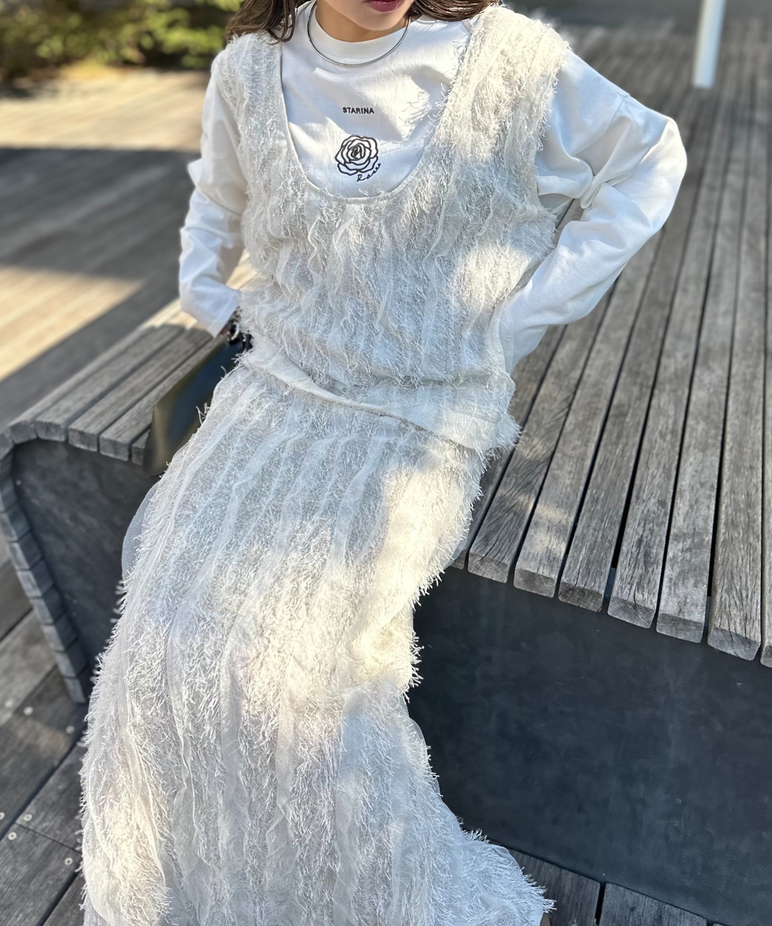 model:154cm 着用サイズ:FREE