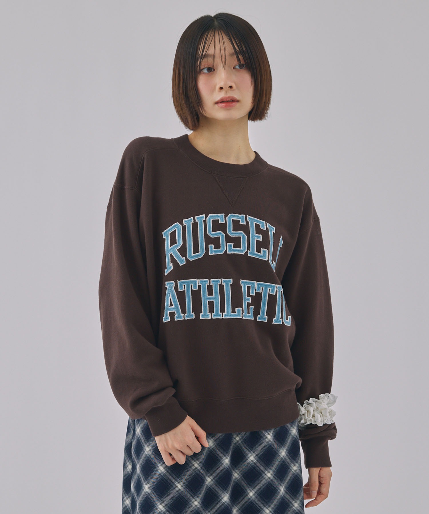 RUSSELUNO COOL TOUCH CREWNWCK ロゴ スウェット Russeluno公式オンラインストア / 全商品