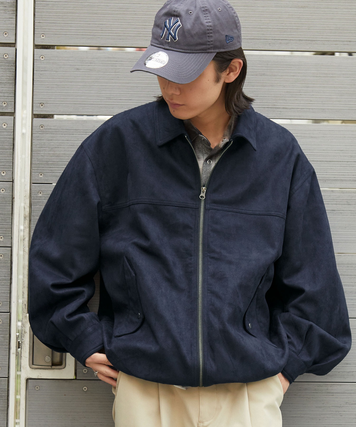 美品 Malo マーロ シルク カシミヤ ジャケット ブルゾン ネイビー メンズ 美品 Malo マーロ シルク カシミヤ ジャケット ブルゾン ネイビー