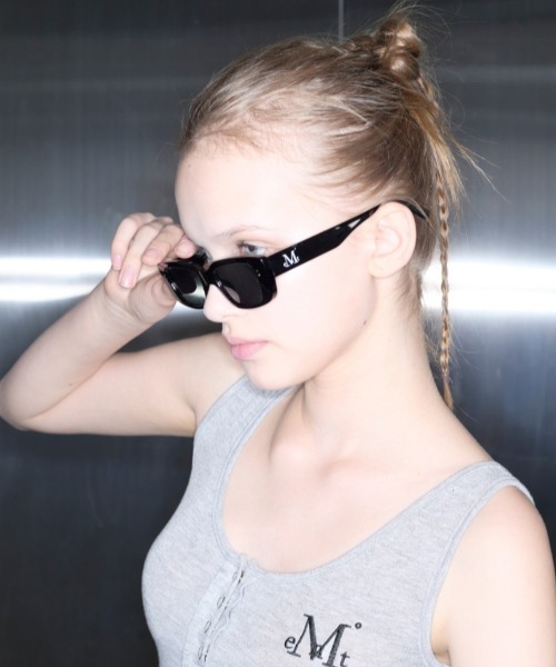 A'GEM/9 × .kom 『MUCENT/ムセント』 SIGNATURE LOGO POINT SUNGLASSES