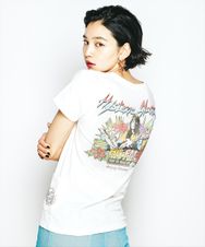 HG-TROPIC プリント ポケ付Tシャツ