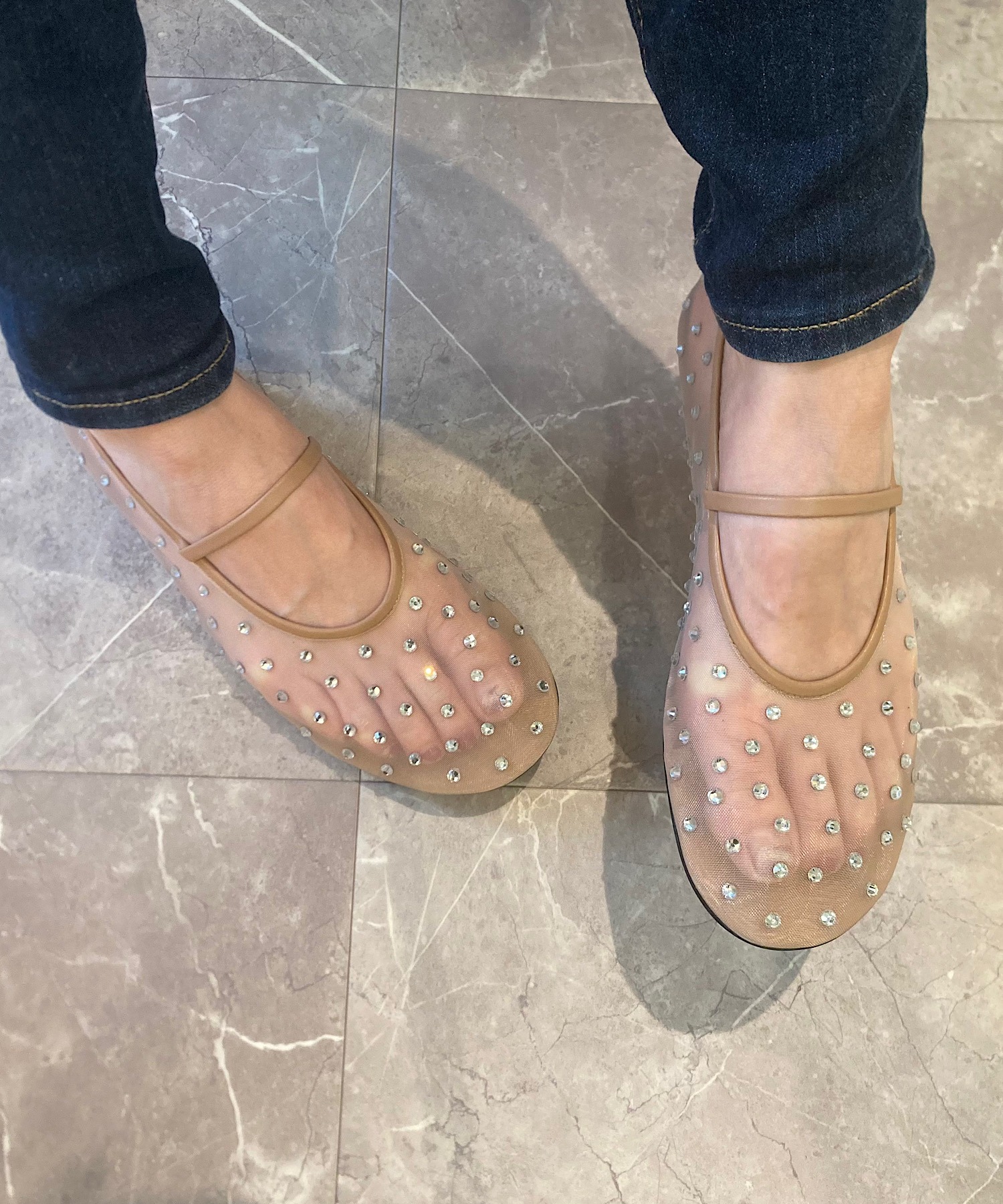 美品ジェフリーキャンベル　シースルーメリージェーン メリージェーンバレエシューズ Jeffrey Campbell│Jeffrey