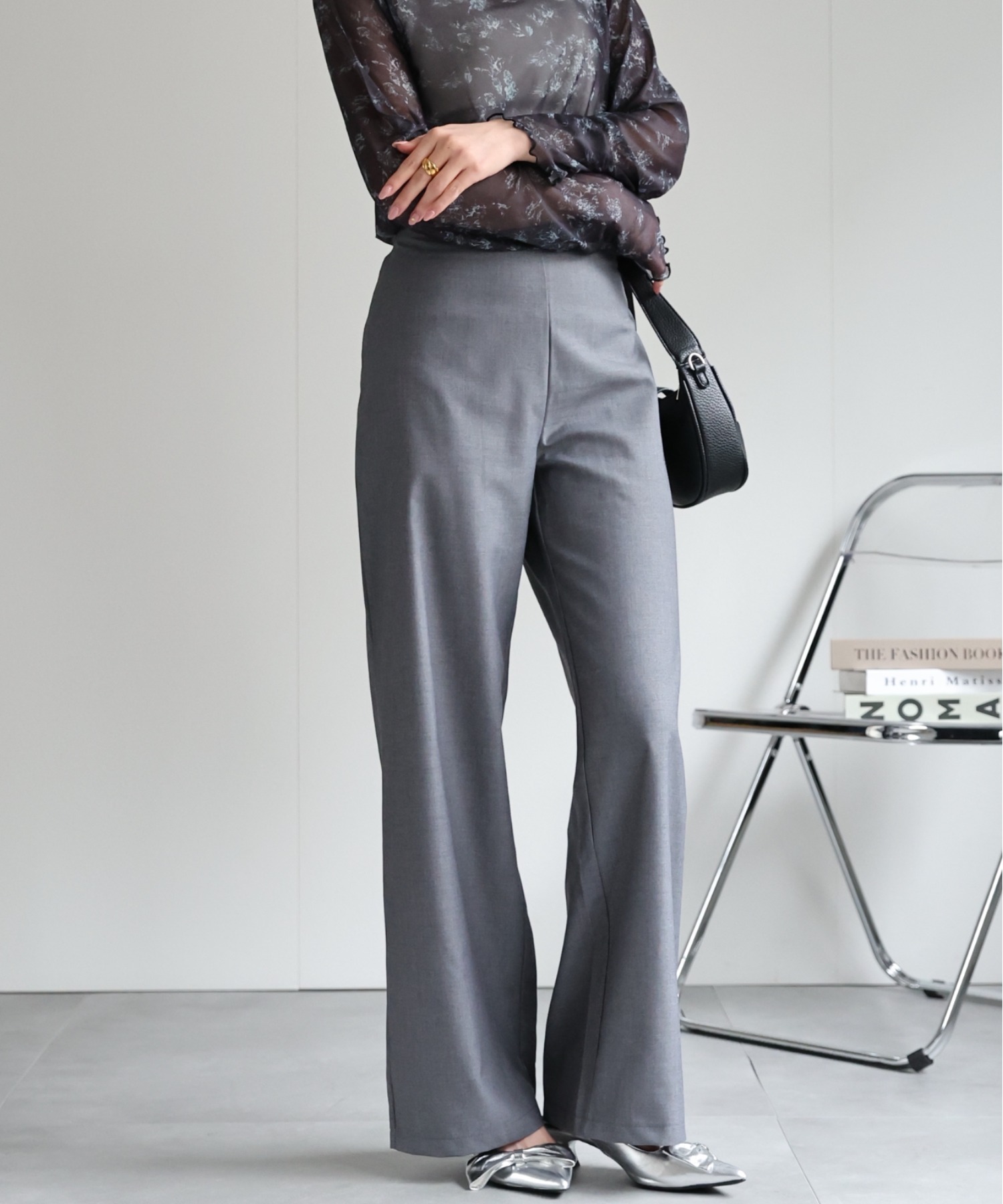 model：162cm  着用サイズ：L