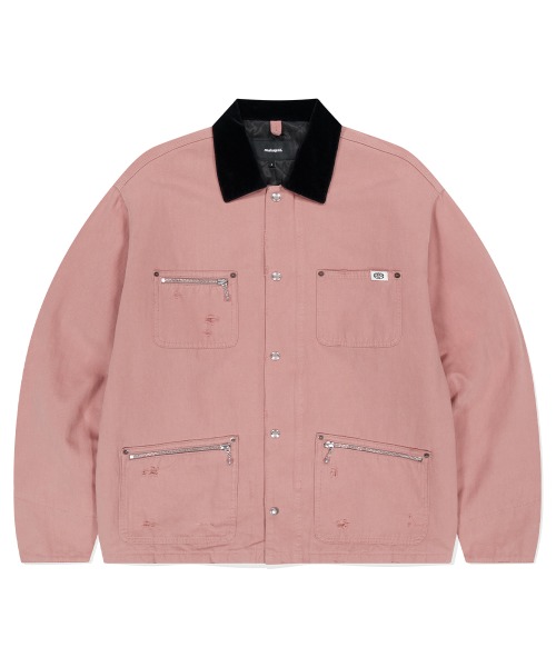 mahagrid/マハグリッド』 WASHED WORK JACKET/ウォッシュド ワーク