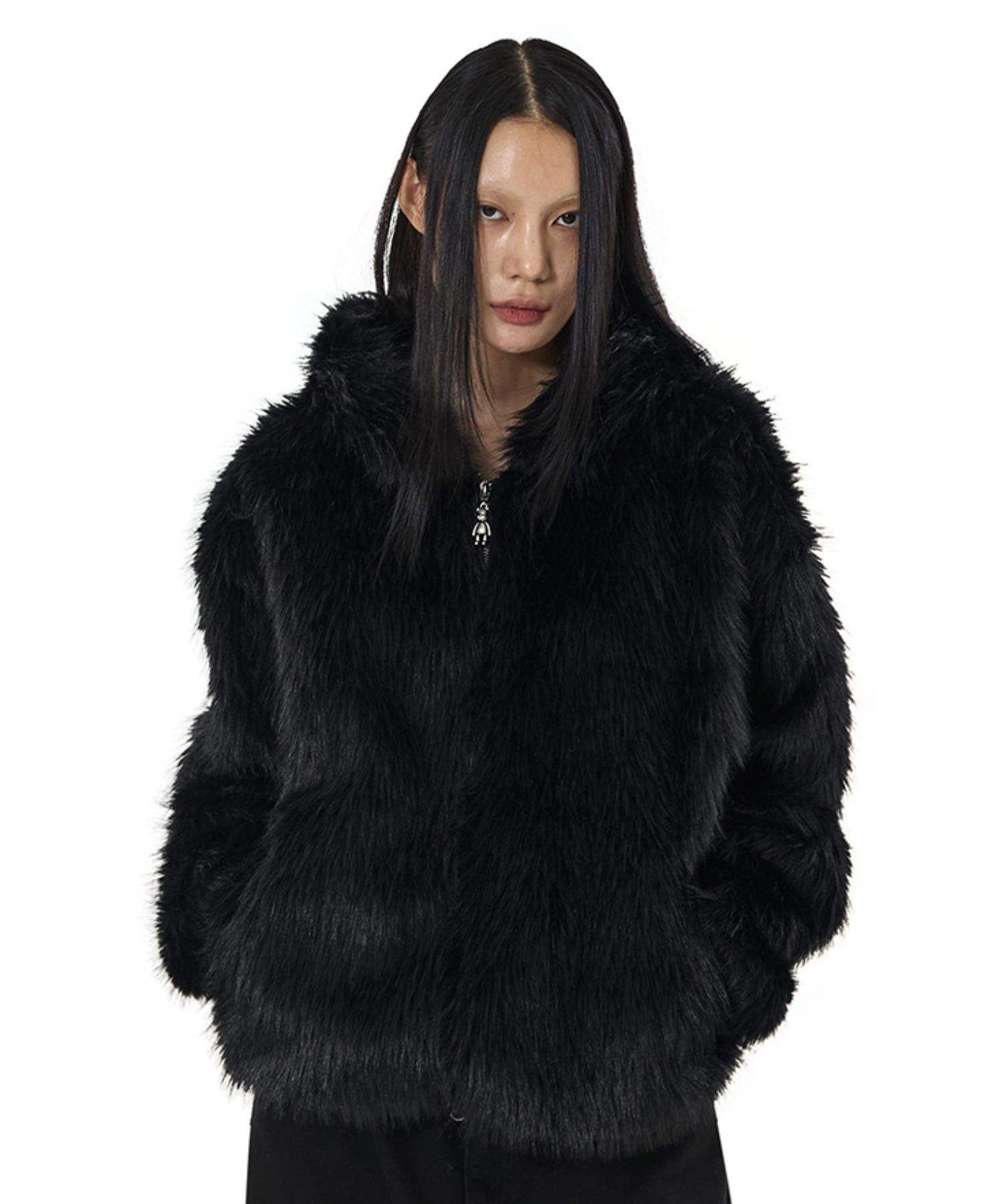 D&G ファージャケット OY/オーワイ』WILD FUR HOODIE JACKET/ワイルドファーフーディー