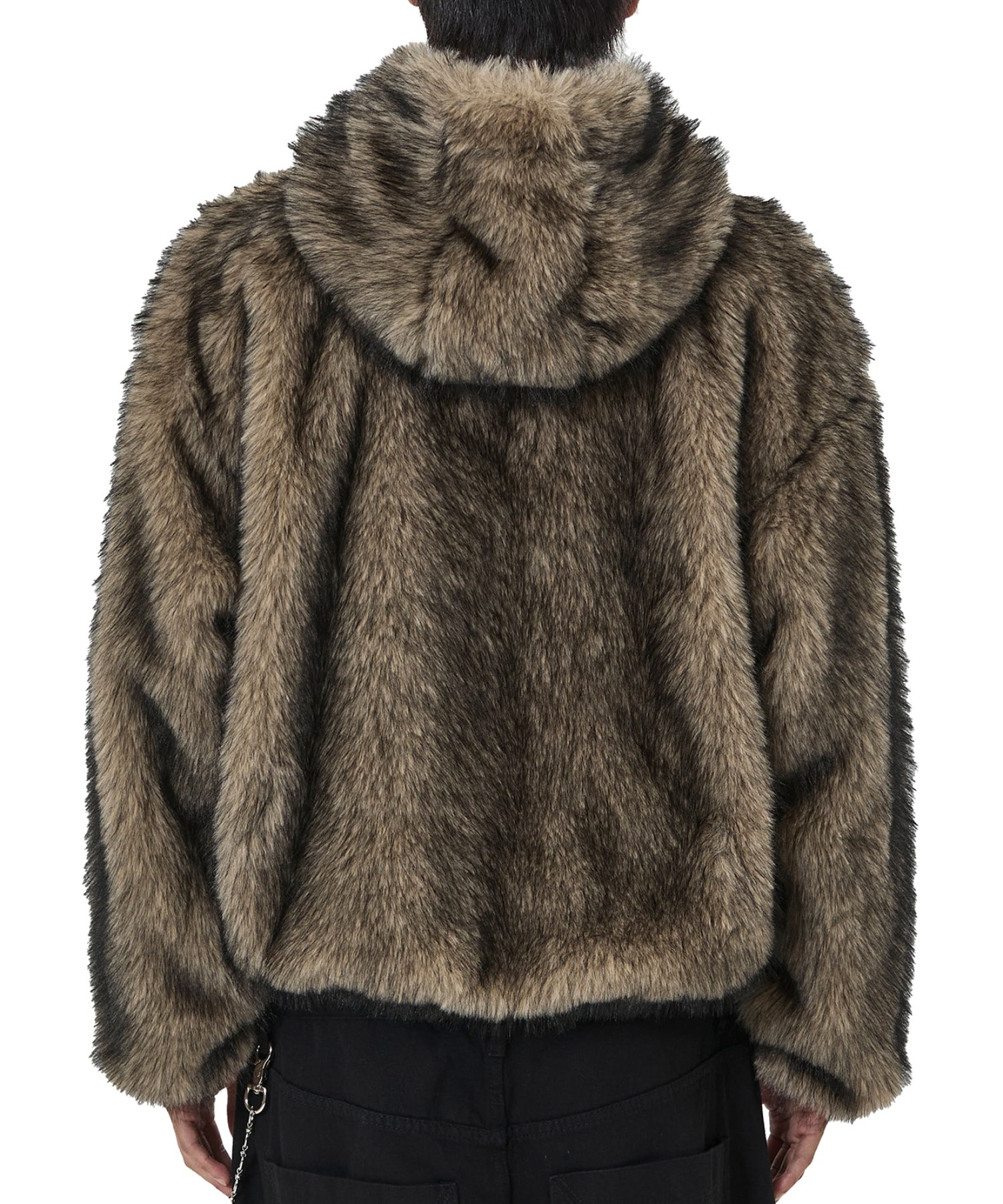 OY/オーワイ』WILD FUR HOODIE JACKET/ワイルドファーフーディー