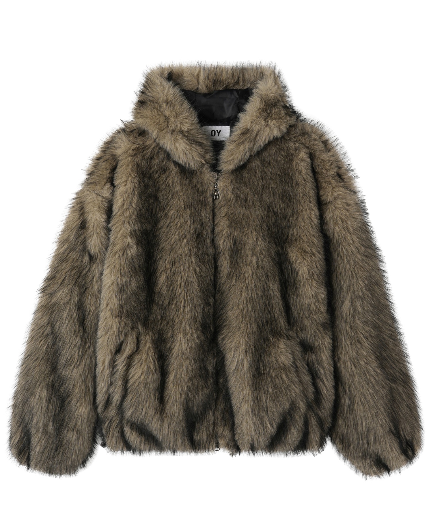 OY/オーワイ』WILD FUR HOODIE JACKET/ワイルドファーフーディー