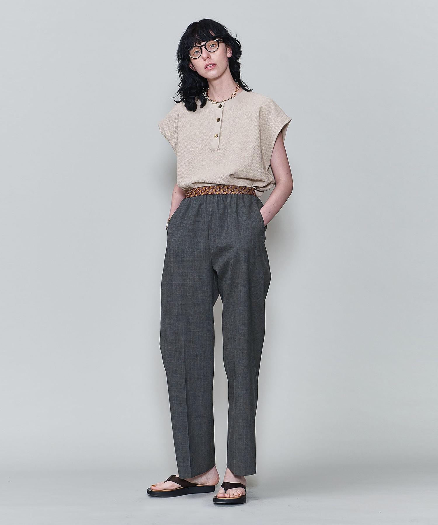 6 (ROKU) - 限定完売色6 ROKU POLYESTER RAYON BOOTCUTPANTSの+solo