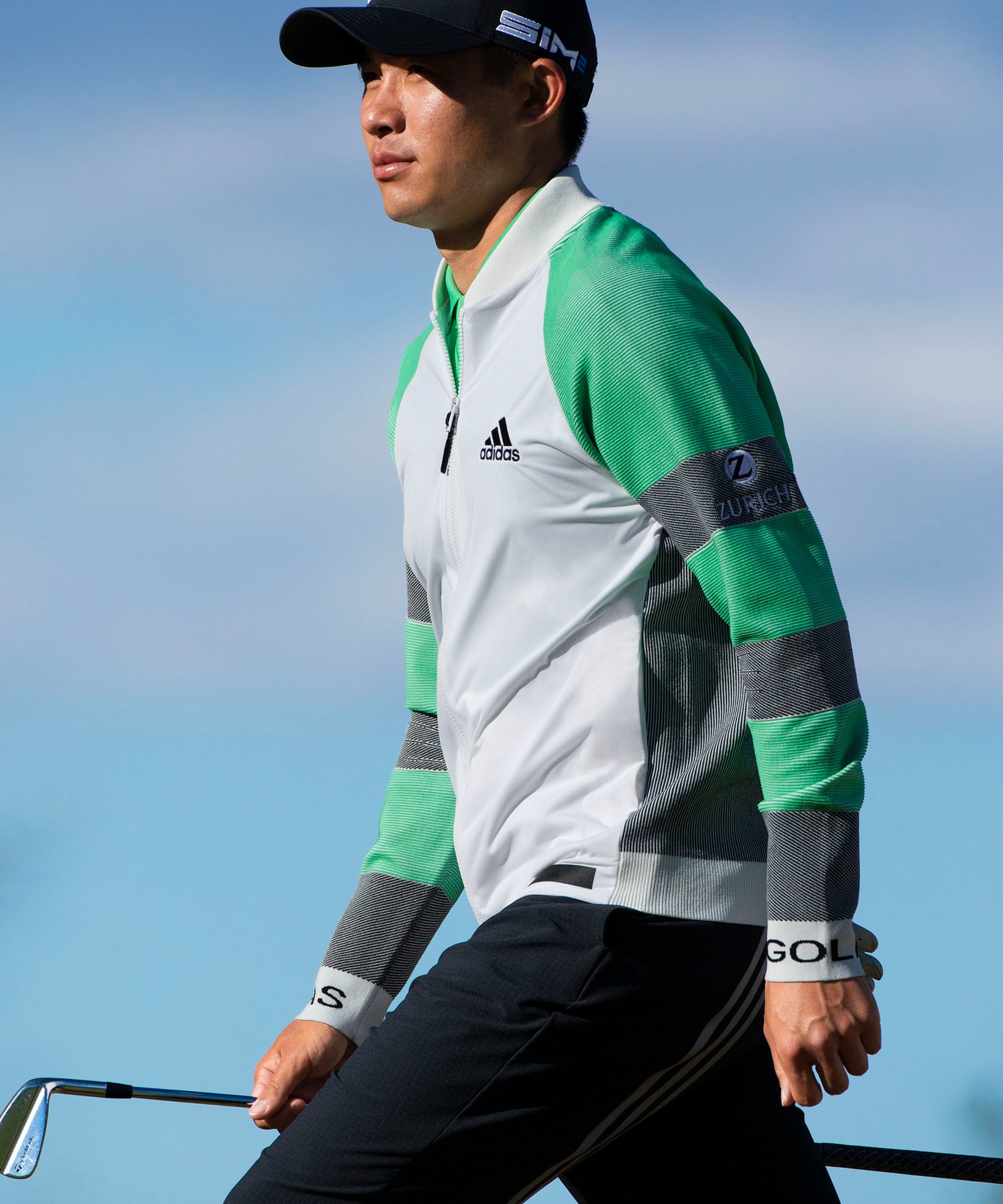 adidasハイブリッド防風 長袖フルジップジャケット adidas Golf アディダスゴルフ 注目ブランドのギフト 【2021春夏新色】