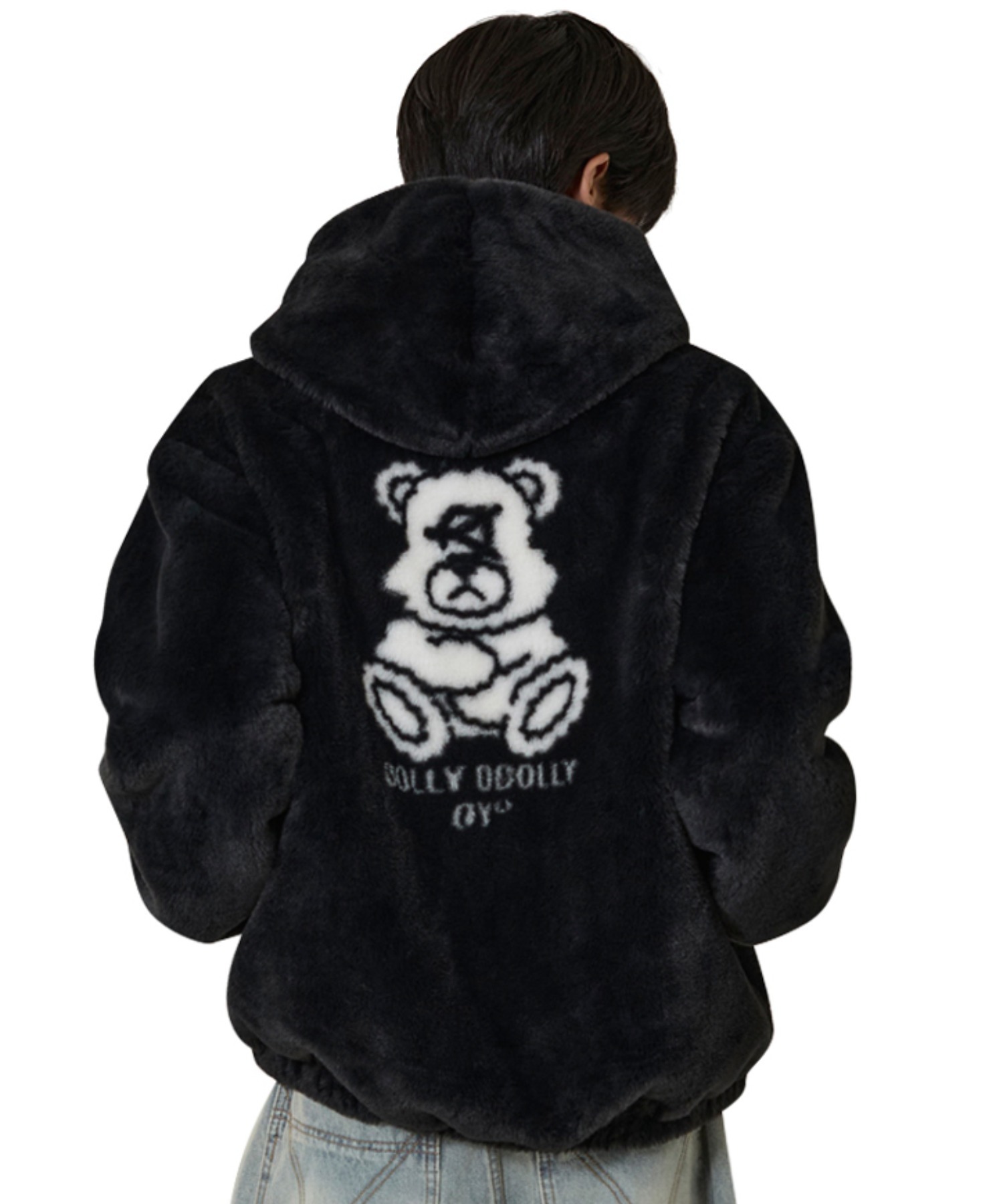 OY/オーワイ』DOLLY FUR HOODIE JACKET/ドリー ファーフーディー