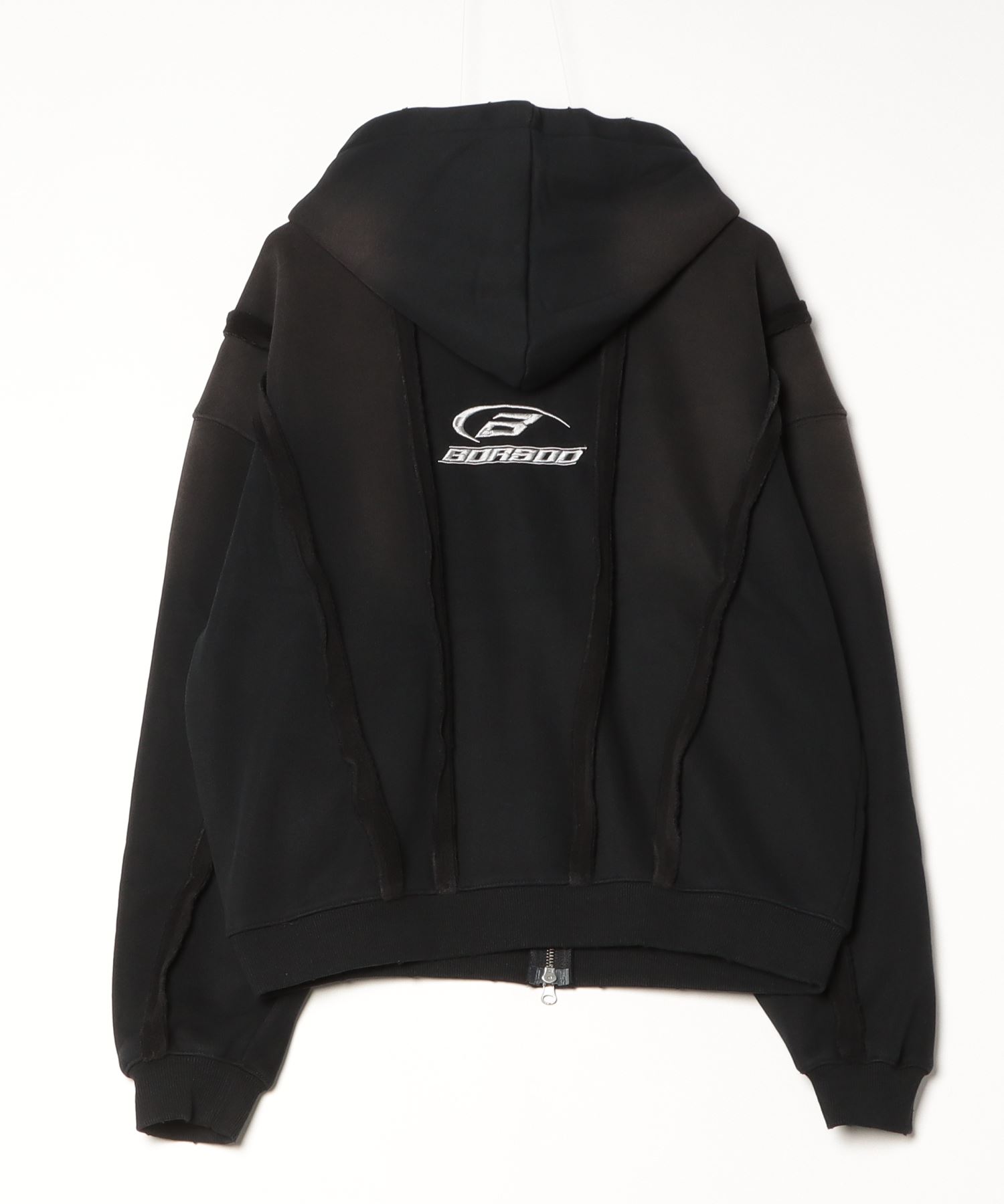 A'GEM/9 × .kom 『A'gem/エージェム』Spray Double Zip-Up Hoodie