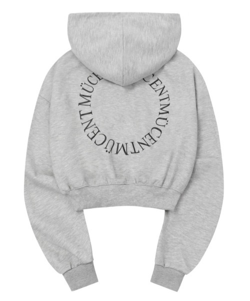 A'GEM/9 × .kom 『MUCENT/ムセント』BACK LOGO 2-WAY HOOD ZIP-UP