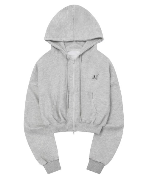 A'GEM/9 × .kom 『MUCENT/ムセント』BACK LOGO 2-WAY HOOD ZIP-UP