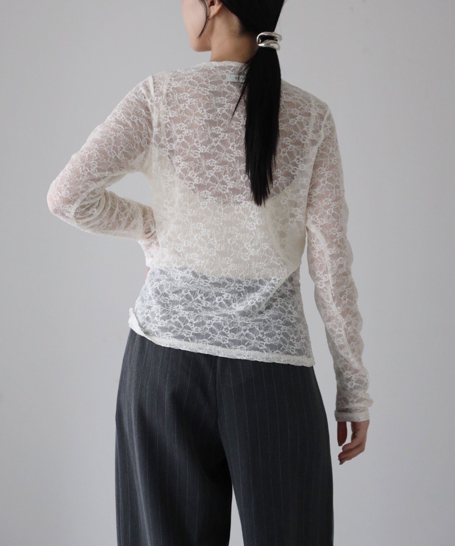 model：164cm. 着用サイズ：FREE