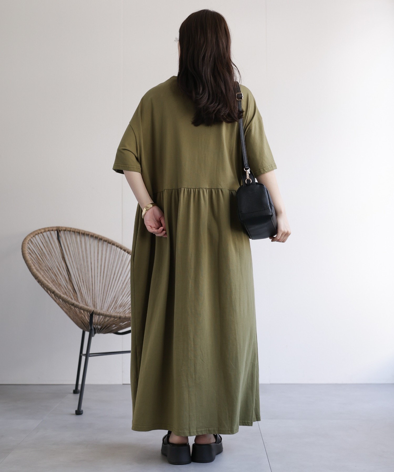 model：156cm 着用サイズ：FREE