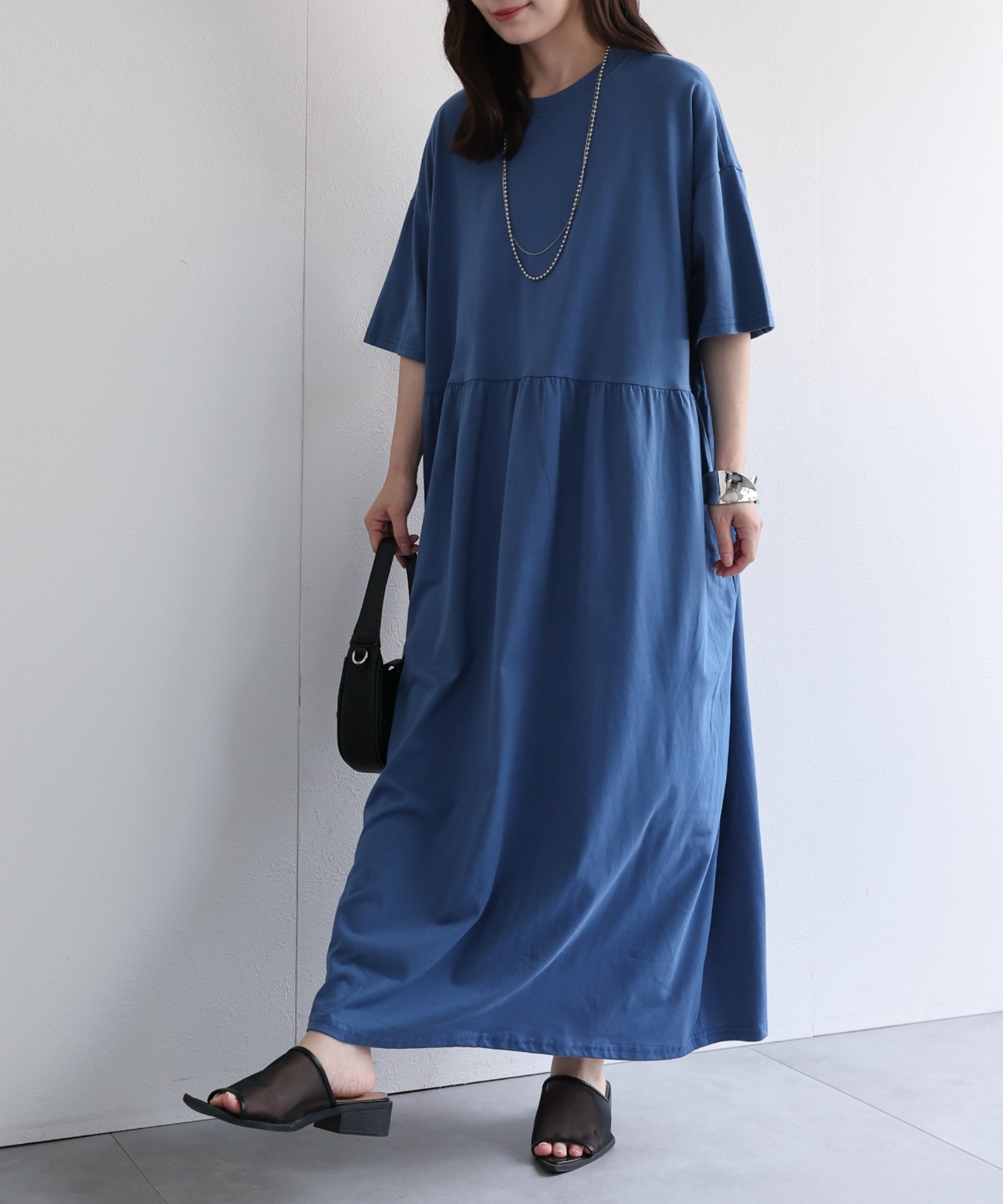 model：156cm 着用サイズ：FREE