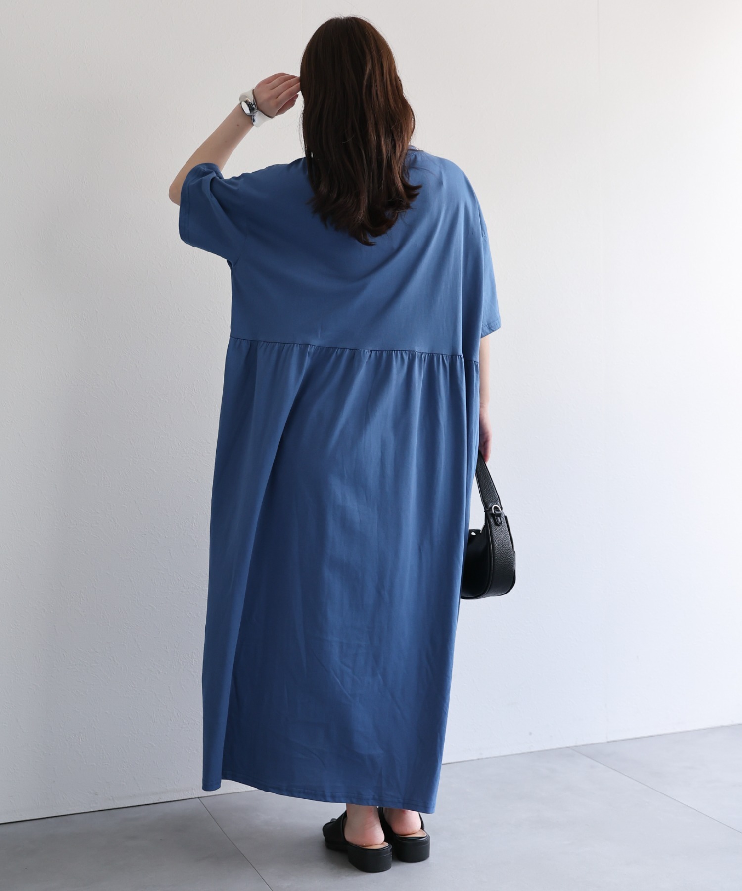 model：156cm 着用サイズ：FREE