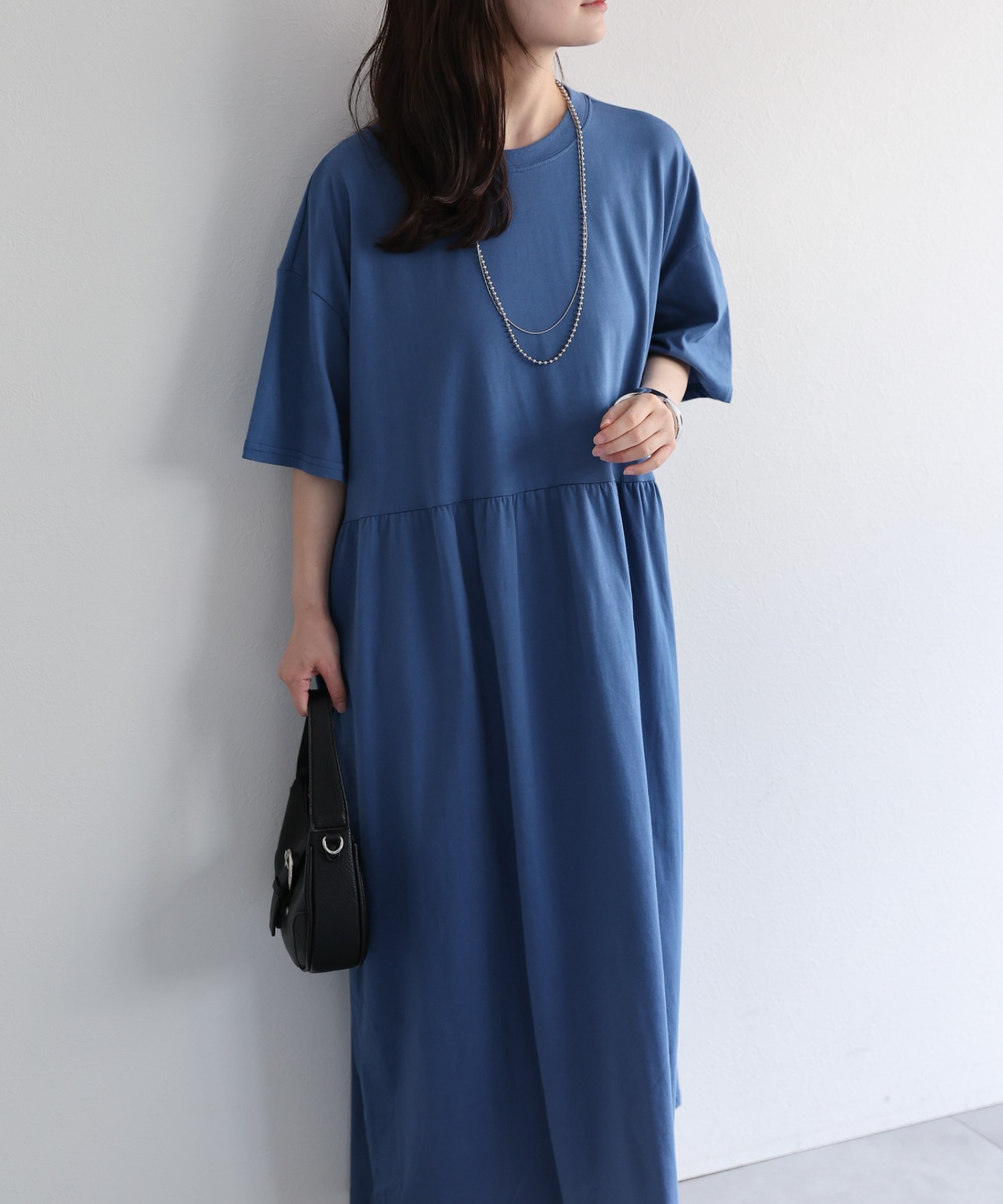 model：156cm 着用サイズ：FREE