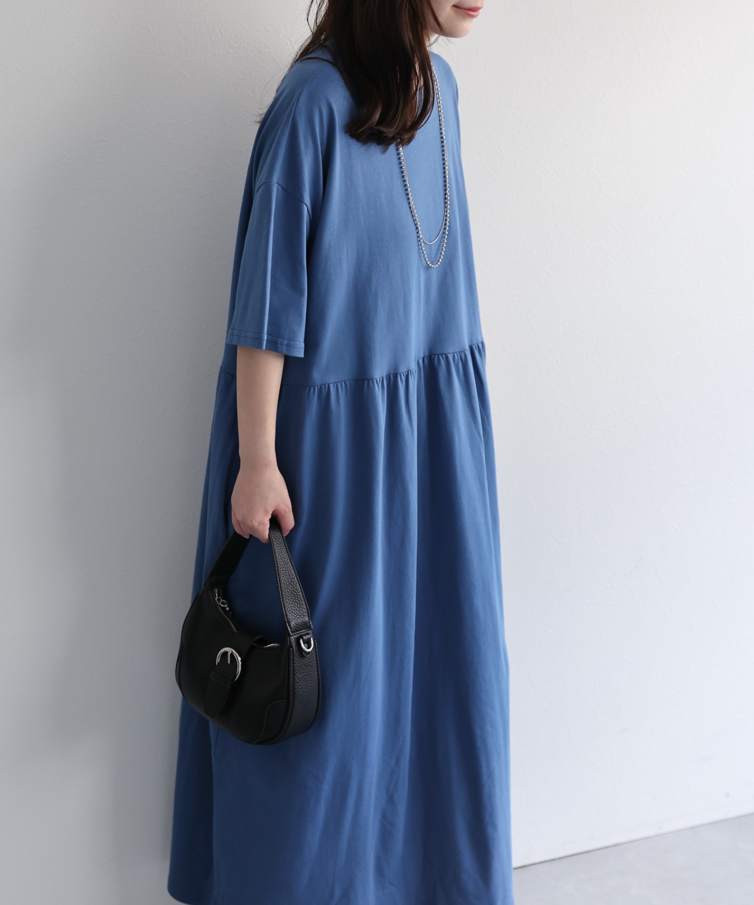 model：156cm 着用サイズ：FREE