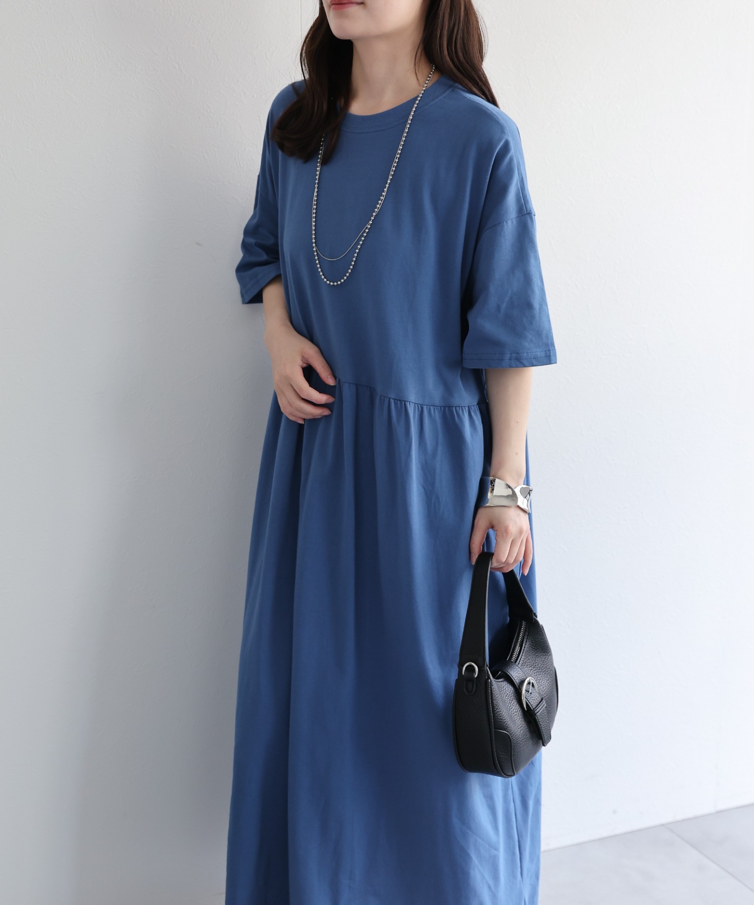model：156cm 着用サイズ：FREE